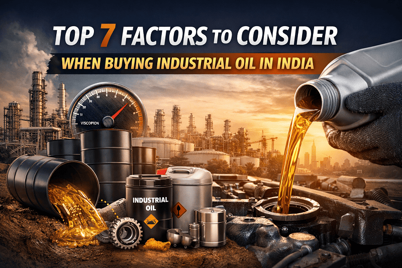 Top 7 Factors to Consider When Buying Industrial Oil in India